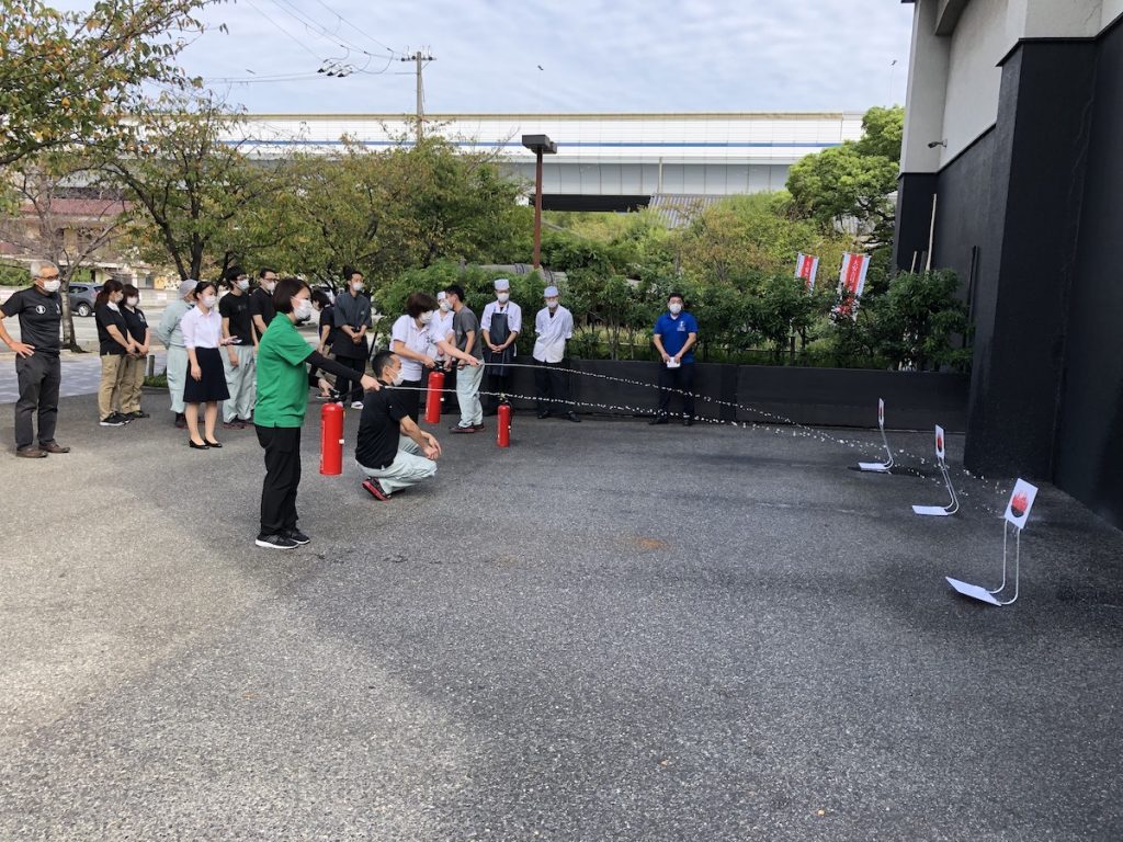 消防訓練を実施しました