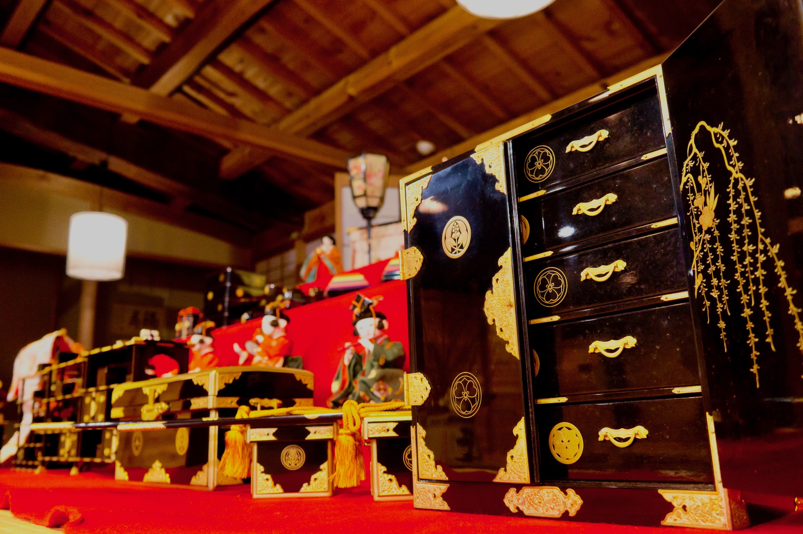 展示雛人形の解説