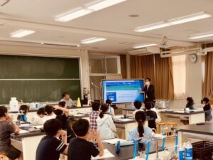 ヘチマプロジェクトのお話（多可町立松井小学校にて）