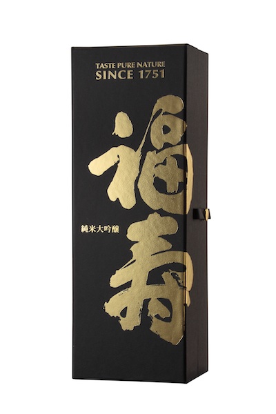 福寿　純米大吟醸　黒ラベル720ｍｌ　化粧箱変更の御知らせ