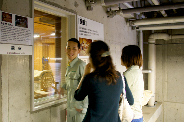 「ちちんぷいぷい」（毎日放送）で福寿の蔵見学が紹介されました