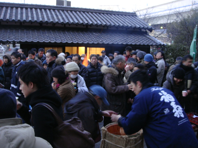 元旦祝い酒の初売りを行いました｜終了いたしました